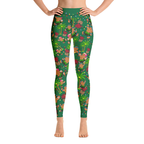 Polynesian Christmas Leggings