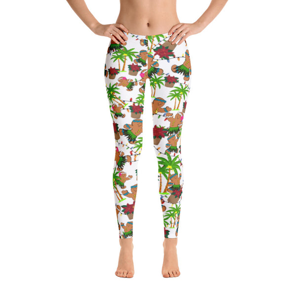 Tropical Christmas Leggings