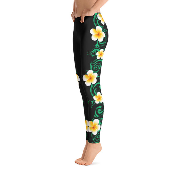 tropical Hawaiian leggings