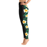 plumeria high waist leggings