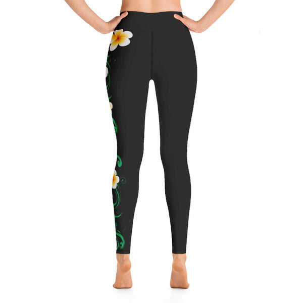 floral workout leggings