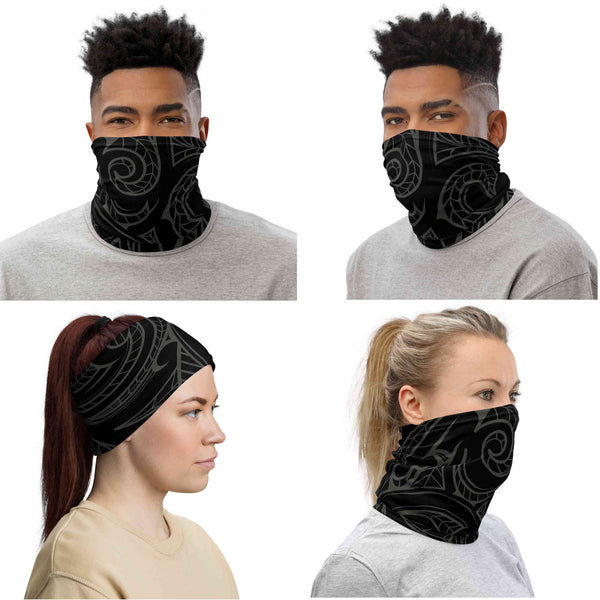 Maori tattoo face mask