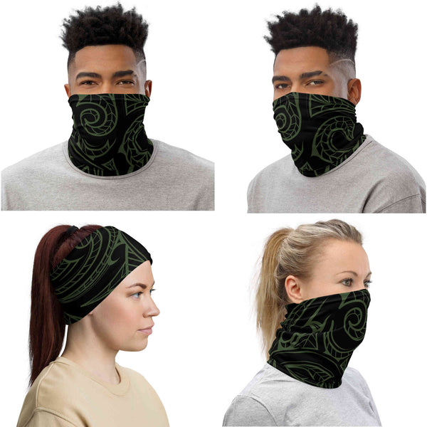 Polynesian neck gaiter