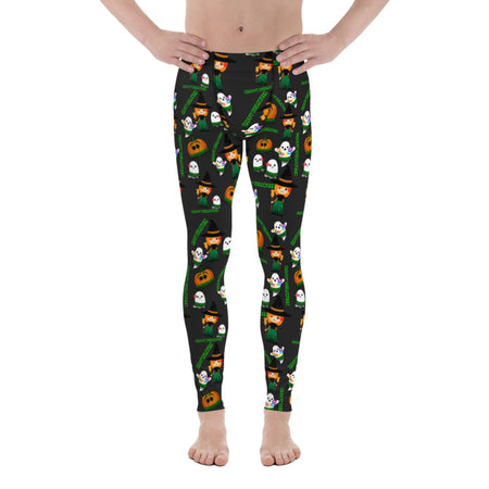 Christmas in Hawaii (Design 2) Leggings up to size 6XL - 4 Color Choices & Regular or Wide Waistband