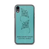 Hula tattoo iphone case