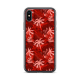 red palm tree iphone case