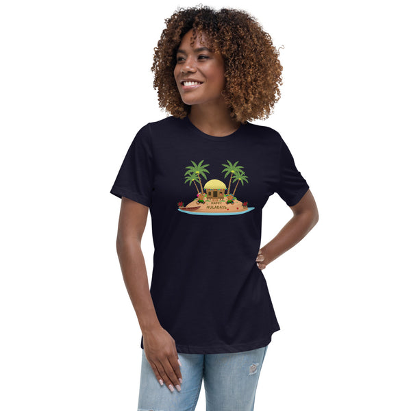 Tropical Island Christmas T Shirt