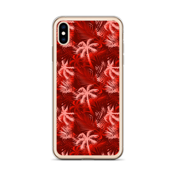 red floral iphone case