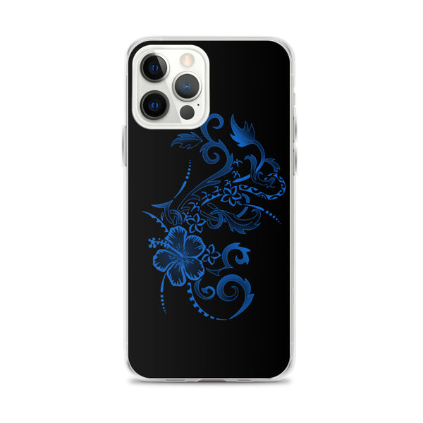 Floral hibiscus iphone case