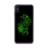 hibiscus tattoo polynesian iphone case