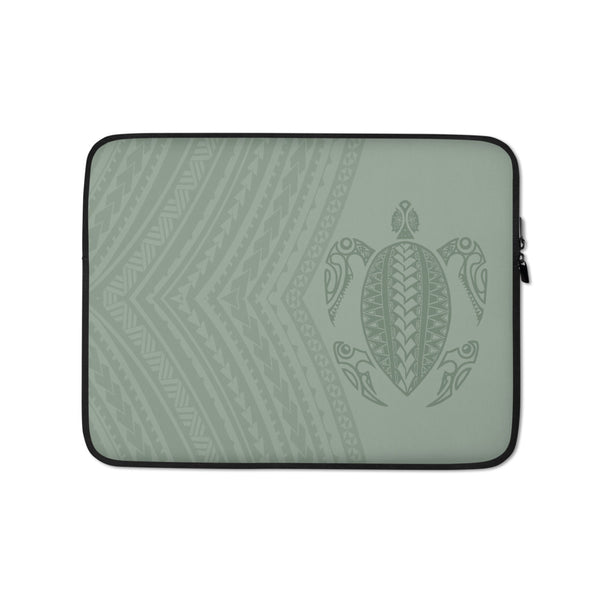 Polynesian tattoo laptop case