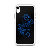 hibiscus Polynesian tattoo iphone case