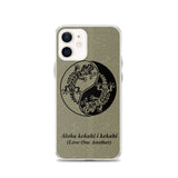 Brown Gecko Tattoo Iphone Case
