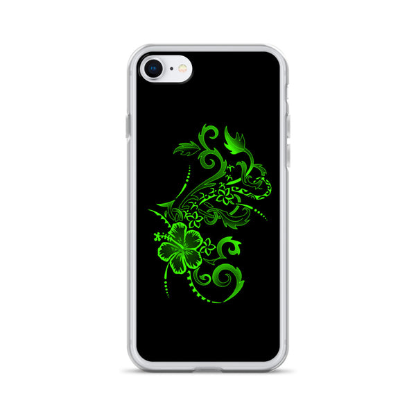 hibiscus tattoo iphone case