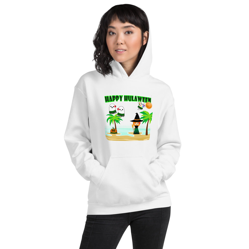 Halloween - Happy Hulaween Unisex Hoodie