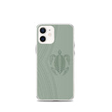 Polynesian tattoo phone case green