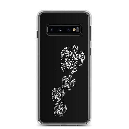 Gecko Yin Yang Polynesian Tattoo Aloha Kekahi I Kekahi (Love One Another)  - Samsung Galaxy Case S10 S20 S21 S22 E FE Plus and Ultra