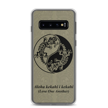 Honu (Hawaiian Sea Turtle) Samoan Tattoo - Samsung Galaxy Case S10 S20 S21 S22 E FE Plus and Ultra