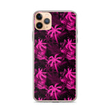 palm tree fern iphone case
