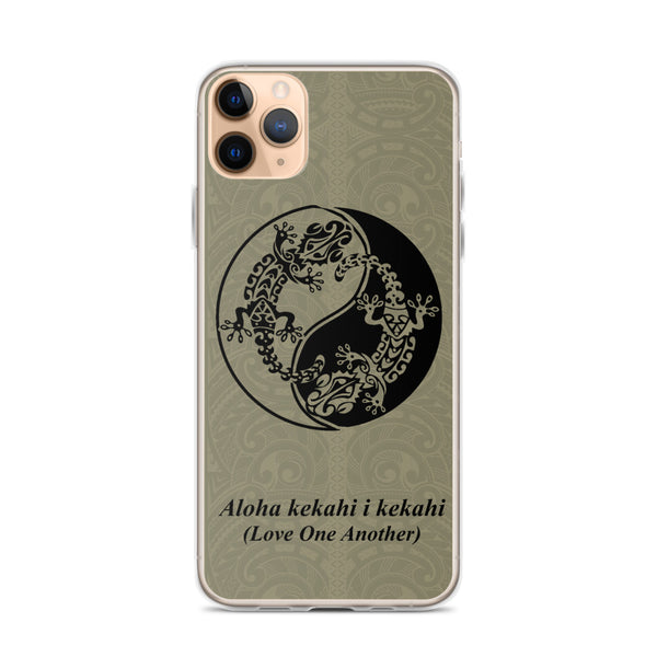 Gecko tattoo iphone case