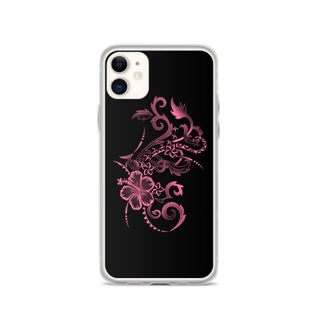 Bird of Paradise iPhone Case (Larger Flowers) -  iPhone Case 11 12 13 (Pro Pro max Mini) 7 8 plus SE XR, X, XS, Xs max