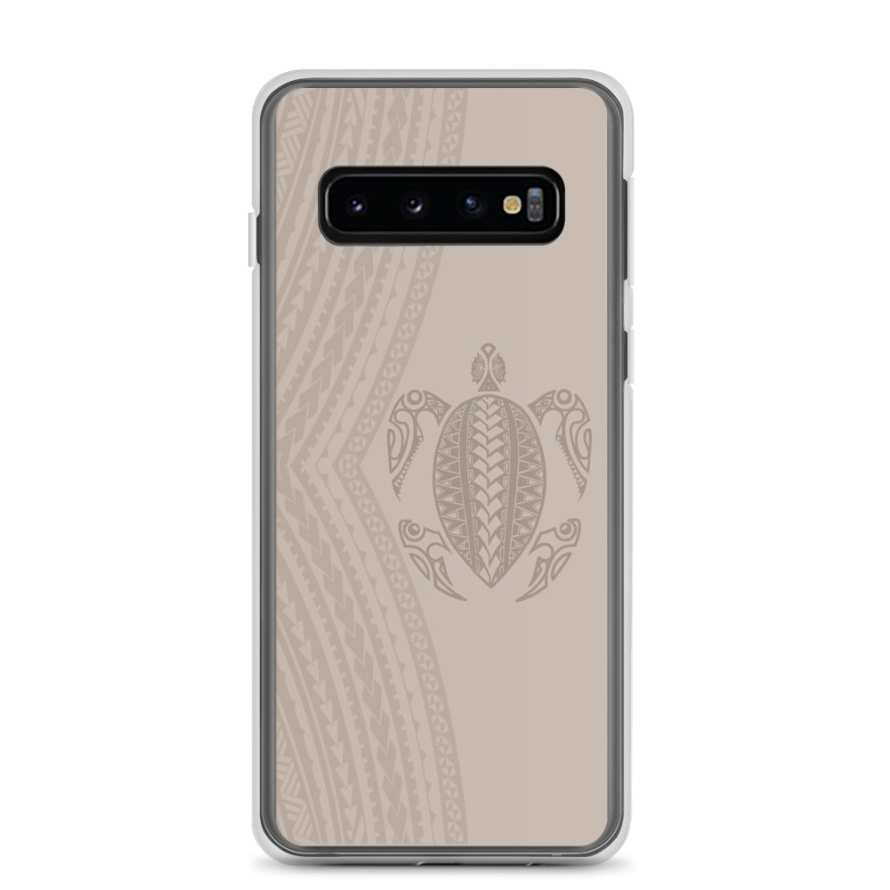 Honu (Hawaiian Sea Turtle) Samoan Tattoo - Samsung Galaxy Case S10 S20 S21 S22 E FE Plus and Ultra