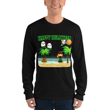 Christmas in Hawaii - Happy Huladays / Mele Kalikimaka Women's Long Sleeve Tee