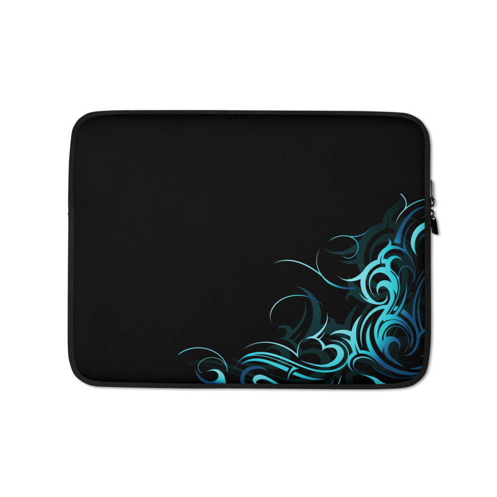 Abstract Wave Pattern Laptop Sleeve / Case