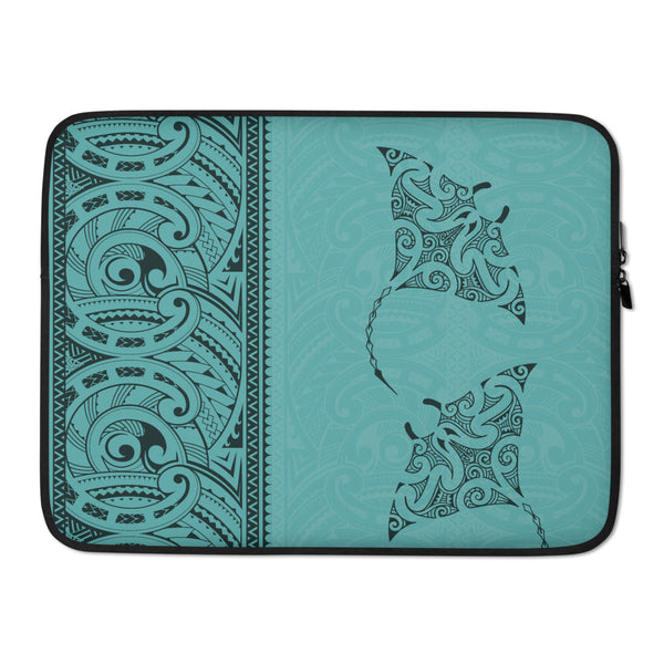 Manta Ray tattoo laptop
