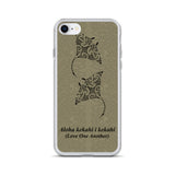Ocean tattoo iphone case