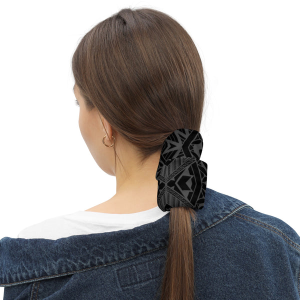 Polynesian tattoo pony tail holder