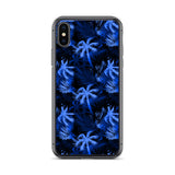 palm tree fern iphone case