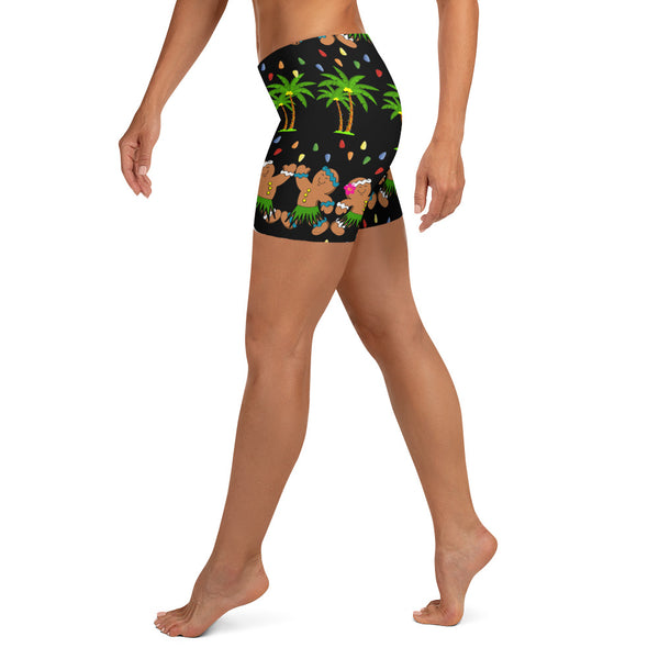 Hawaiian Christmas Shorts