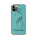 Manta Ray tattoo iphone case