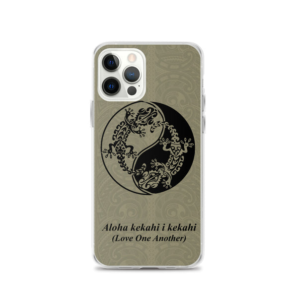 Gecko Tattoo Iphone Case