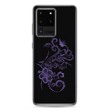 purple hibiscus tattoo polynesian samsung case