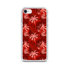 red Hawaiian iphone case