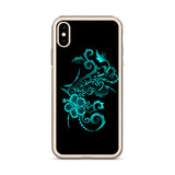hibiscus tattoo polynesian iphone case