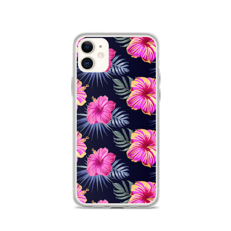Bird of Paradise iPhone Case (Larger Flowers) -  iPhone Case 11 12 13 (Pro Pro max Mini) 7 8 plus SE XR, X, XS, Xs max