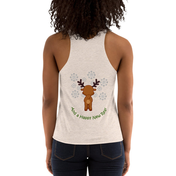 Christmas racerback workout tank