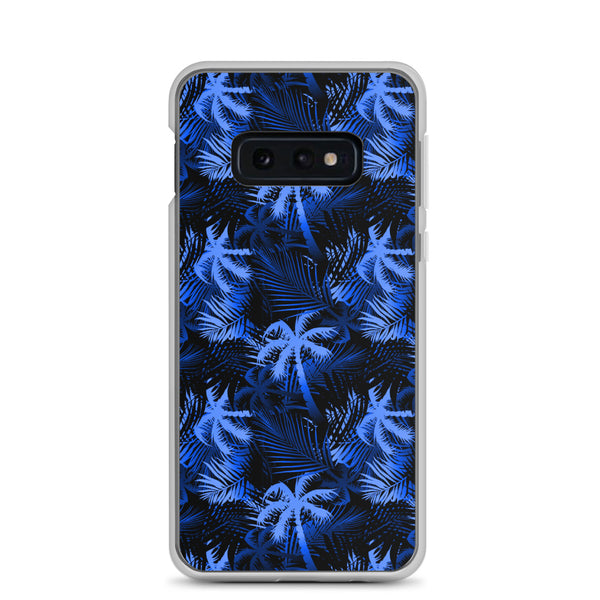 blue palm tree samsung galaxy case
