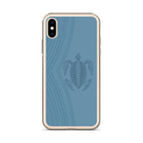 Blue tattoo iphone case