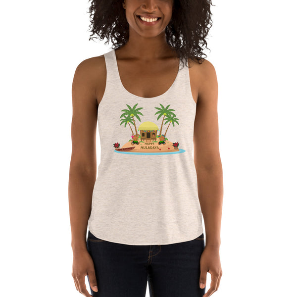Hawaiian Racerback Christmas Tank