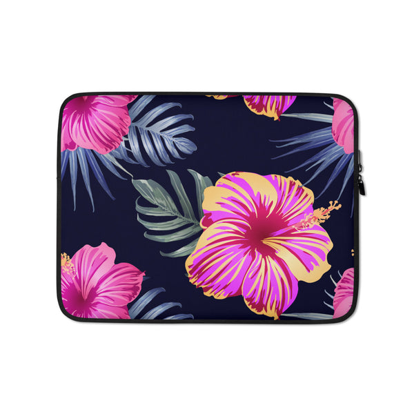 Hibiscus laptop case