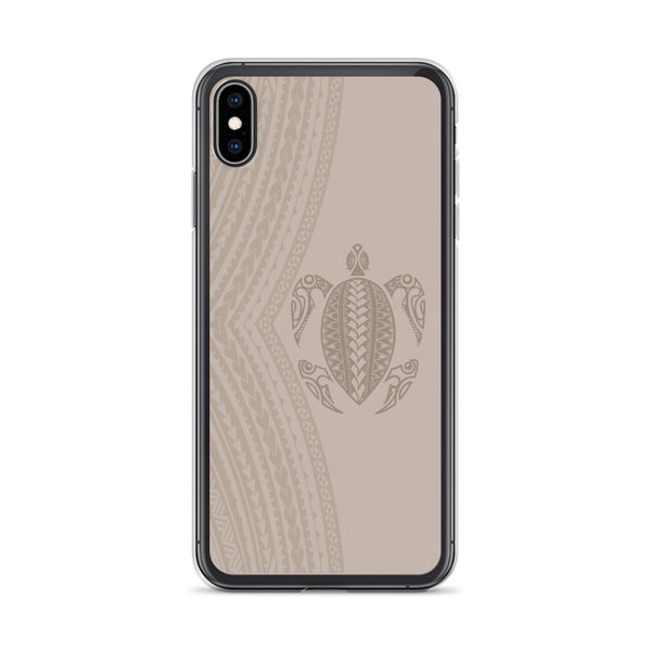 Brown tattoo polynesian iphone case