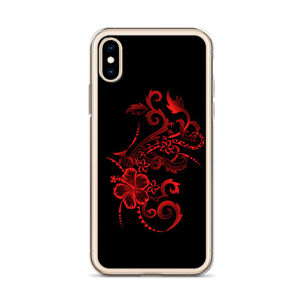 Hibiscus tattoo floral iphone case