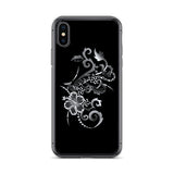 hibiscus tropical iphone case