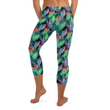 hawaiian tropical leggings