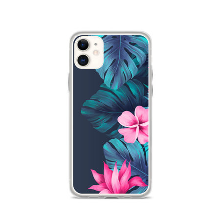 Palm Tree iPhone Case - Blue -  iPhone Case 11 12 13 (Pro Pro max Mini) 7 8 plus SE XR, X, XS, Xs max