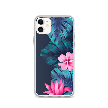 Bird of Paradise iPhone Case (Larger Flowers) -  iPhone Case 11 12 13 (Pro Pro max Mini) 7 8 plus SE XR, X, XS, Xs max